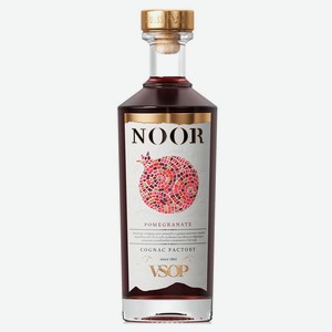 Коньяк NOOR VSOP Гранат Россия, 0,5 л