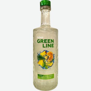 Настойка Green Line цитрус ананас лемонграсс сладкая 20% 500мл 510 г