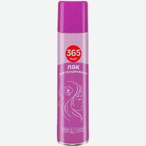 Лак для волос 365 ДНЕЙ Сверхсильная фиксация, Россия, 200 мл