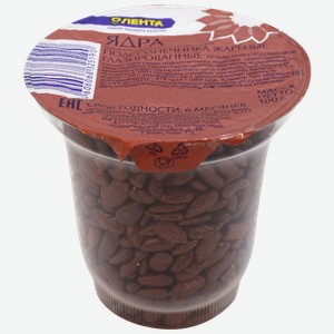 Семечки подсолнечника лента жареные глазированные, 100г