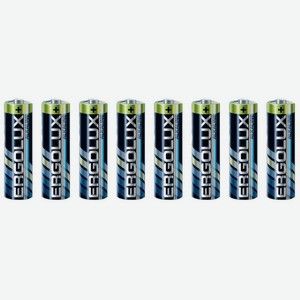Батарейки Ergolux LR6 Alkaline BP 8