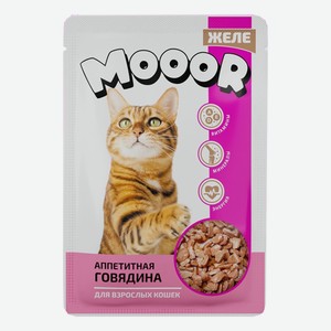 Корм MOOR консервированный в желе для кошек, 75 г