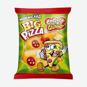 Мармелад  BIG PIZZA , CRAZY GUMMY, 16 г