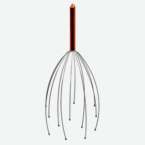 BRADEX Массажер для головы, точечный МУРАШКА, Серебряный