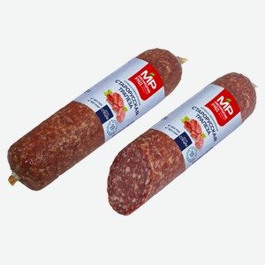 Колбаса «Мясницкий ряд» Старорусская трапеза сырокопченая, в/у 200г