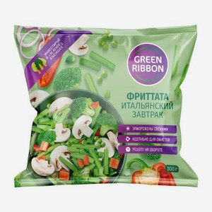 Смесь Green Ribbon Итальянский завтрак Фриттата замороженная 300г 300 г