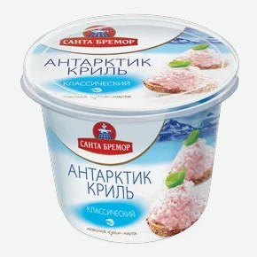 Крем-паста «Санта Бремор» Антарктик Криль классический, 150 г