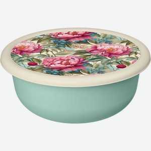 Миска Idiland с крышкой с декором 1.2 л в ассортименте