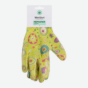 Перчатки садовые нейлоновые ММ р.м в ассортименте 30 г