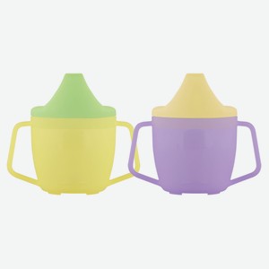 Кружка-поильник Lubby с 6 мес. 180 мл, 1 шт в ассортименте