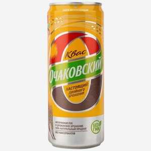 Квас Очаковский фильтрованный пастеризованный, 330мл