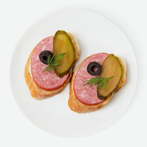 Бутерброд с колбасой 50 г