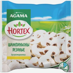 Грибы Hortex шампиньоны резаные 400 г