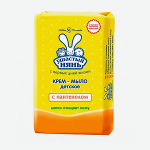 УШАСТЫЙ НЯНЬ Крем-мыло Пантенол, 90 г