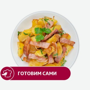 Картофель АШАН С беконом, вес цена за 100 г