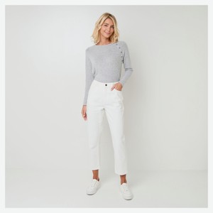 Джинсы женские InExtenso прямые бежевые