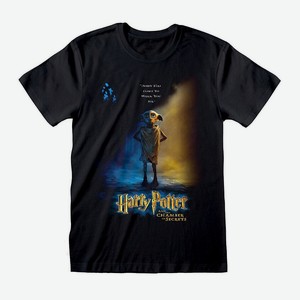 HARRY POTTER Футболка Гарри Поттер Dobby Poster, цвет: Черный, размер: L