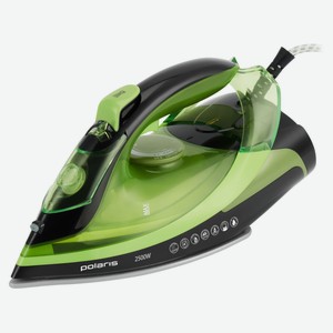 Утюг Polaris PIR 2550AK 3M черно-зеленый 2500вт