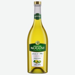 Аперитив Doctor August Лимон и Мята 0,5 л