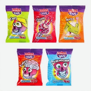 Мармелад Crazy Gummy Части тела Канди Клаб 10г в ассортименте