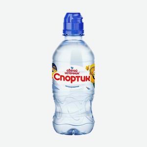 Вода питьевая  Спортик , Святой Источник, негазированная, 0,33 л