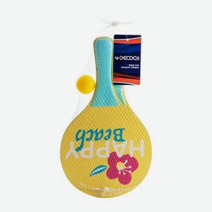 Набор пляжного тенниса 2 ракетки+мяч 33*19*0.5cм