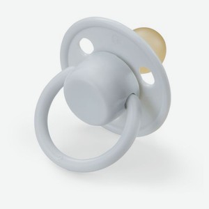 Соска-пустышка латексная ТМ Happy baby (Хеппи беби) 6-12 мес светло-серая