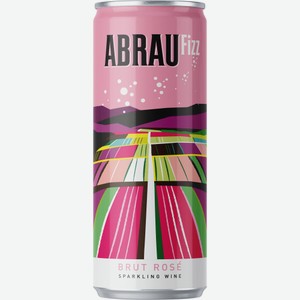 Игристое вино Abrau Fizz brut rose 0.25л