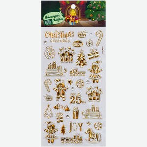 Наклейки фольгированные декоративные Home Story