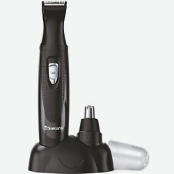 Триммер электрический SA-5520BK универсальный 2 насадки