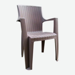 Кресло пластиковое мокко Мега Пласт 93*60*60см