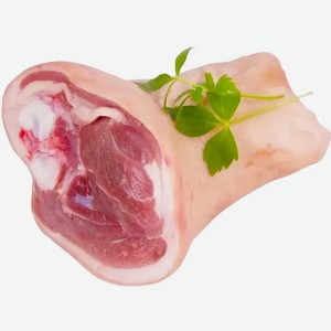 Голяшка свиная на кости охлажденная в упаковке