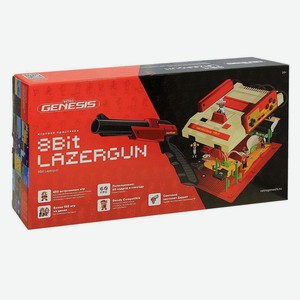 Приставка игровая Retro Genesis 8 Bit Lazergun + 450 игр (AV, 2 проводных джойстика + пистолет Заппе