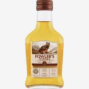 Виски FOWLERS Зерновой алк.40%, Россия, 0.1 L