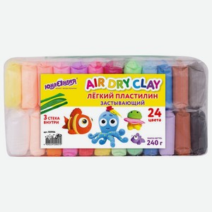 Пластилин лёгкий 24 цв 240г