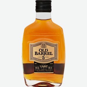 Коньяк FATHER S OLD BARREL Баррель 5 лет 40%, 0.25л