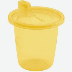 Чашка-поильник Бытпласт 200мл в ассортименте