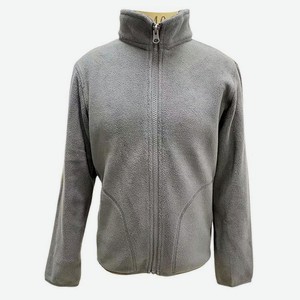 Куртка флисовая для мальчика серая