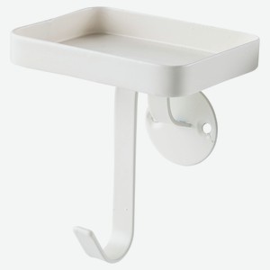 Полка навесная с крючком Actuel, 11x6x9 см