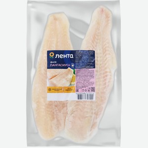 Пангасиус замороженный ЛЕНТА филе, 500г