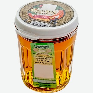 Настойка ЖИВОЙ РЕЦЕПТ Копченый перец и мед 35%, горькая, 0.1л