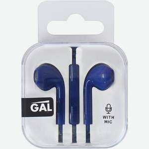 Стереонаушники Gal с микрофоном цвет в ассортименте