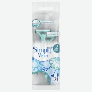 Бритва одноразовая женская GILLETTE Venus Simply, 2шт