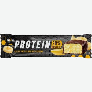 Батончик протеиновый SOJ Protein, со вкусом банана, 50г