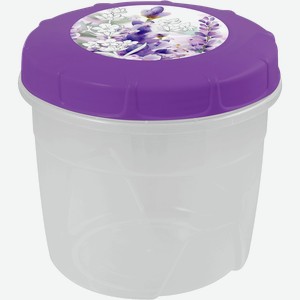 Банка для хранения продуктов 4 FAMILY Lavender, 0.3л, Арт. 435744400