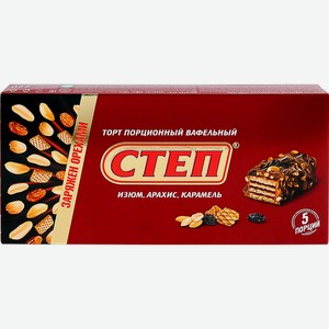 Торт вафельный Степ глазированный, 220 г