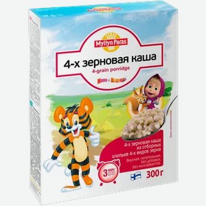 Тигренок Каша 4-х зерновая 300г