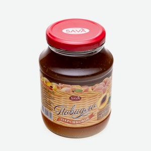 Повидло Сава Персиковое 610г Ст/б