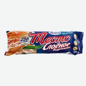 Тесто Талосто Без хлопот слоеное бездрожжевое 500г