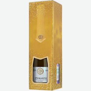 Игристое вино ZB Wine Spumante White Brut 0.75л